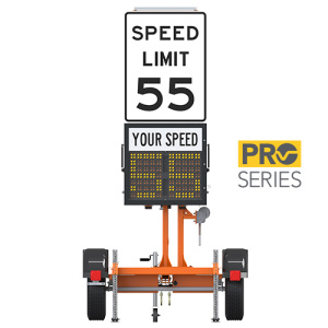 Speed Radar Trailer Mount